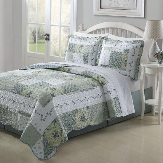 model patchwork cuverturi de pat matlasate și pături